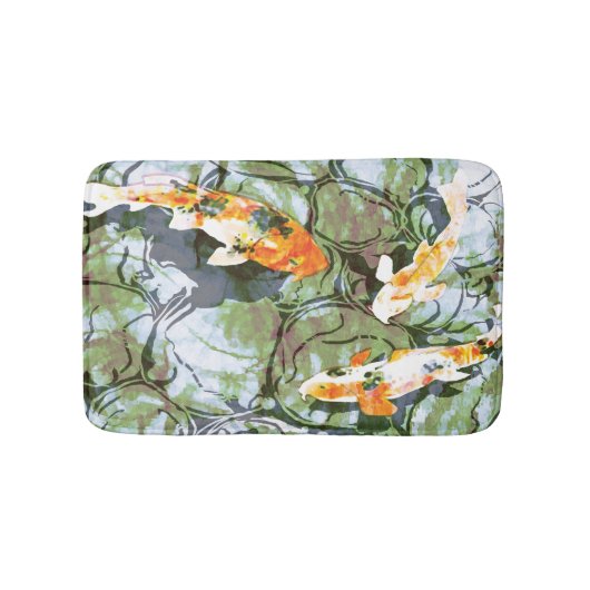 Koi Fish Bath Mat (Voorkant)