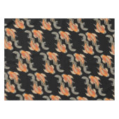 Koi Fish Black Tafelkleed (Voorkant (Horizontaal))