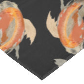 Koi Fish Black Tafelkleed (Gekanteld)