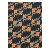 Koi Fish Black Tafelkleed (Voorkant)