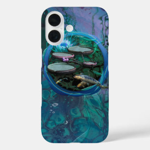 Koi Fish "BORN OF DRAGONFLY" iPhone 16 Hoesje