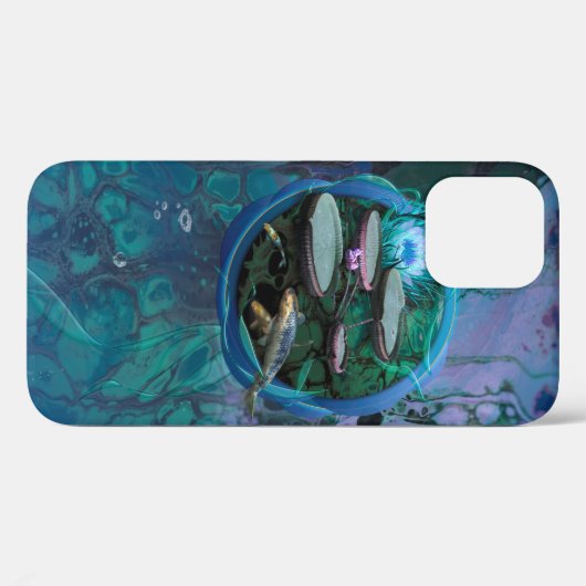 Koi Fish "BORN OF DRAGONFLY" Case-Mate iPhone Case (Achterkant (horizontaal))