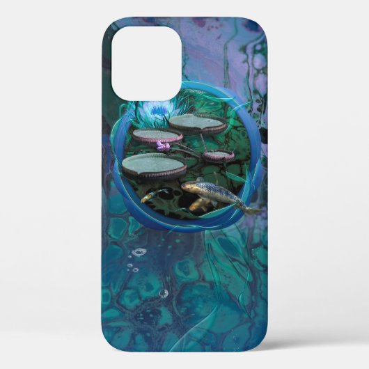 Koi Fish "BORN OF DRAGONFLY" Case-Mate iPhone Case (Achterkant)
