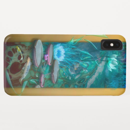 Koi Fish BORN OF DRAGONFLY Case-Mate iPhone Case (Achterkant (horizontaal))