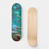 Koi Fish "BORN OF DRAGONFLY" Persoonlijk Skateboard (Voorkant)