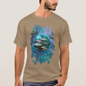 Koi Fish "BORN OF DRAGONFLY" T-shirt (Voorkant)