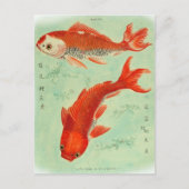 Koi Fish Briefkaart (Voorkant)