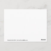 Koi Fish Briefkaart (Achterkant)