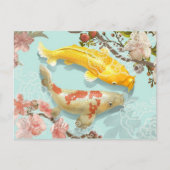 Koi Fish Briefkaart (Voorkant)