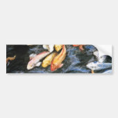Koi Fish Bumpersticker (Voorkant)