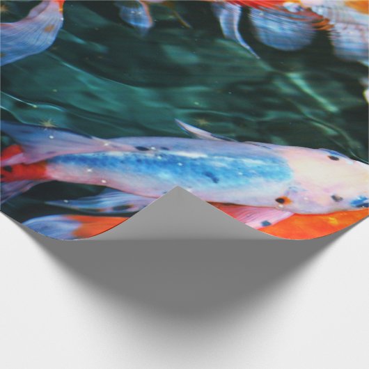 Koi Fish Cadeaupapier (Hoek)