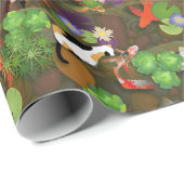 Koi Fish Cadeaupapier (Rol Hoek)