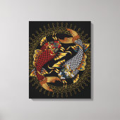 Koi Fish Canvas Afdruk (Voorkant)