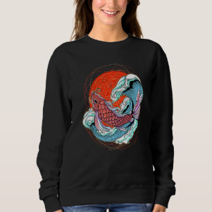 Koi Fish Carp Nishikigoi Japanse Japanse cultuur Trui