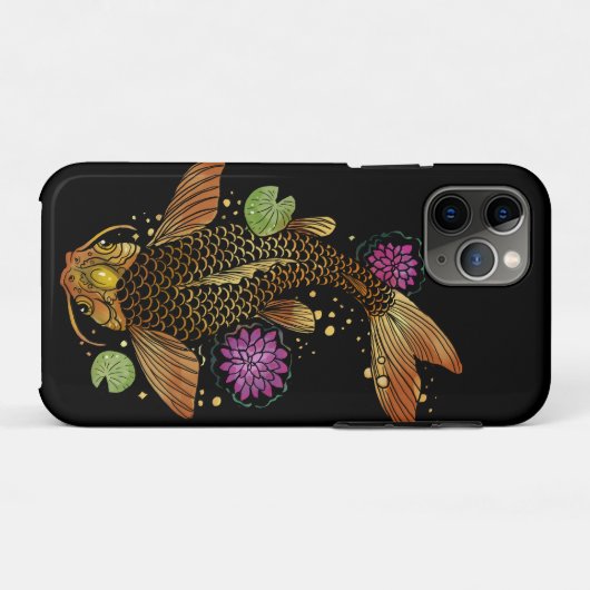 Koi Fish Case-Mate iPhone Case (Achterkant (horizontaal))