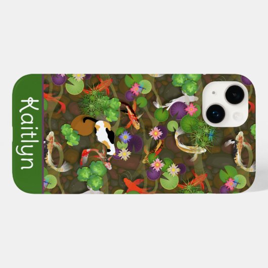 Koi Fish Case-Mate iPhone Case (Achterkant (horizontaal))