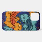 Koi Fish Case-Mate iPhone Case (Achterkant (horizontaal))