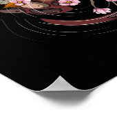 Koi Fish Cherry Blossom Poster (Hoek)