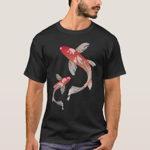 Koi Fish Chinese Yin & Yang T-shirt