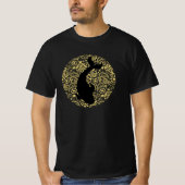 Koi Fish Cool Black T-shirt (Voorkant)