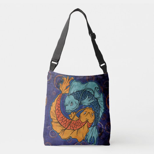 Koi Fish Crossbody Tas (Voorkant)