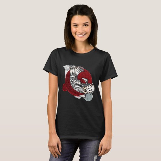 Koi Fish D T - shirts Shop (Voorkant volledig)
