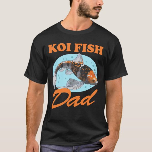Koi Fish Dad Nishikigoi T-shirt (Voorkant)