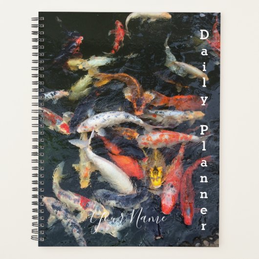 Koi Fish Daily Planner- HAMbWG Planner (Voorkant)