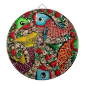 Koi Fish Dartbord (Voorkant)