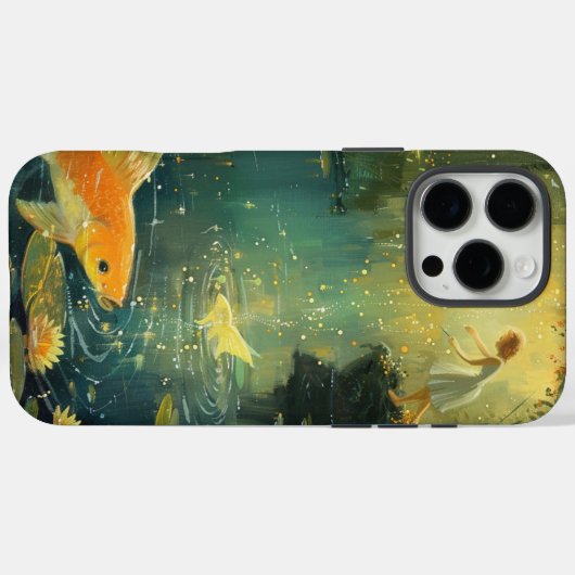 Koi Fish Design Case-Mate iPhone Case (Achterkant (horizontaal))