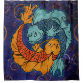 Koi Fish Douchegordijn (Voorkant)