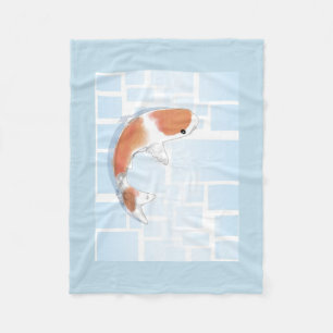 Koi Fish Flannel Deken