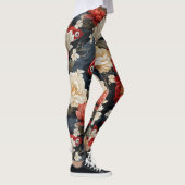 Koi Fish Floral Leggings (Rechts)