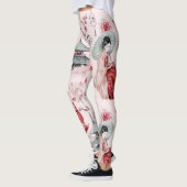 Koi fish Geisha Japanse patroonleggings Leggings (Links)