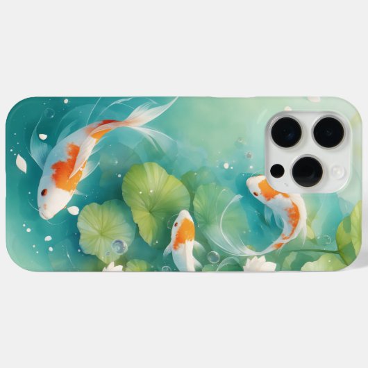 Koi Fish Gentle Symphony Case-Mate iPhone Case (Achterkant (horizontaal))