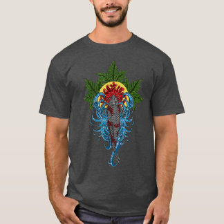 Koi Fish Gift Japanse Kunst Koi Bloemen Koi Vis T-shirt