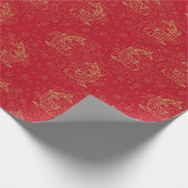 Koi Fish Gift Wrapping Paper Cadeaupapier (Hoek)
