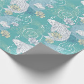 Koi Fish Gift Wrapping Paper Cadeaupapier (Hoek)