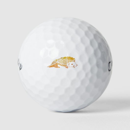 Koi Fish Golf Balls Golfballen (Voorkant)