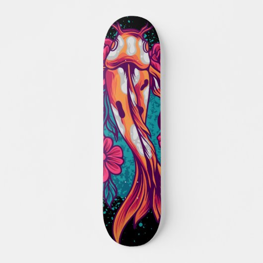 Koi Fish Graphic Persoonlijk Skateboard (Voorkant)
