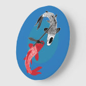 Koi Fish Grote Klok (Hoek)
