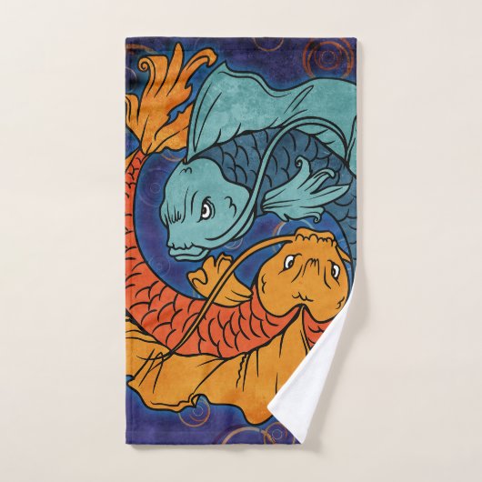Koi Fish Handdoek (Handdoek)