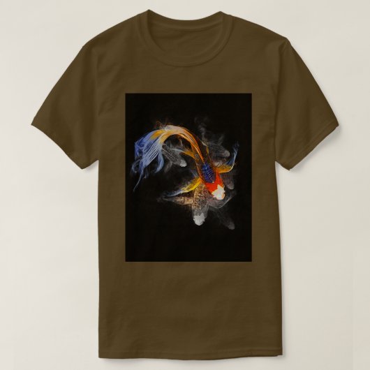 Koi Fish Illustration T-shirt (Design voorkant)