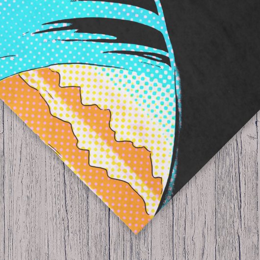 Koi Fish in a Great Wave Comic Book Style  Tissuepapier