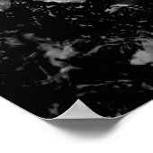 Koi Fish in een Frenzy, Oahu B&W Poster (Hoek)