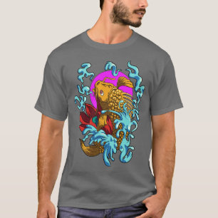 Koi Fish Japan Coi Cool Japans Tattoo Jinli Ko T-shirt