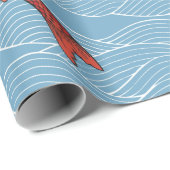 KOI FISH JAPANESE Wrappelpapier Cadeaupapier (Rol Hoek)
