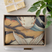 Koi Fish Japans Kersenbloesems & Wave Tissuepapier (Geschenk)
