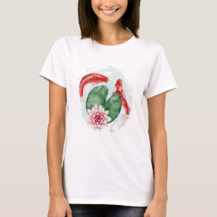 Koi Fish Japans kunstwerk T-shirt
