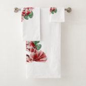 Koi Fish Japans stijlscript oosterse kunst Bad Handdoek (Insitu)